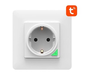 Smarthus - Avatto Smart WiFi Wall Socket  N-WOT10-EU-W TUYA (white) - N-WOT10-EU-W