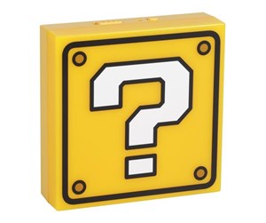 Reklameartikler - Paladone - Super Mario - Question Block Night Light - Lamper - PP11595NN