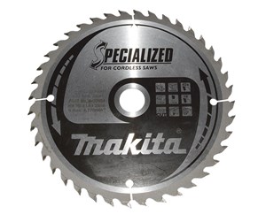 Sirkelsag - Makita Circular Saw Blade Specialized TCT 165x20mm 40T B-32954 - B-32954