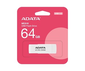 Minnepenn - A-Data ADATA UC310 - USB flash drive - 64 GB - 64GB - Minnepenn - UC310-64G-RWH