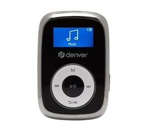 Mp3-spiller & Tilbehør - DENVER MPS-316B - Black - MP3-spiller 16 GB - MPS-316B