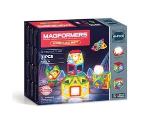 Byggesett - Magformers Neon LED Set 31 pcs. - 709007