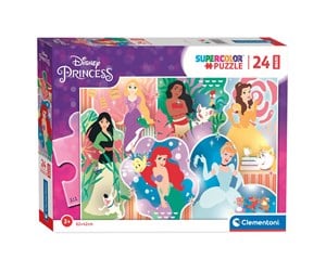 Puslespill - Clementoni Maxi Puzzle Disney Princess 24st. Gulv - 24232