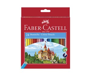 Skrive- & Tegneverktøy - Faber Castell Faber-Castell - coloured pencil (pack of 24) - WIKR-1012491