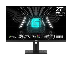 Skjerm - 27" MSI G274QPXDE - 2560x1440 - 240Hz - Fast IPS - 65W USB-C - 9S6-3CC29H-041