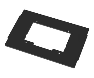 Veggmontering, AV-braketter & AV-møbler - Crestron Electronics Crestron - mounting component - black - TSW-770/1070-MUMK-PNLCVR-B