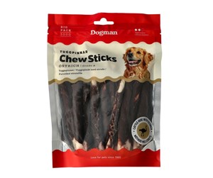 Hund - Dogman Chew sticks ostrich 12.5cm 25p - 310473