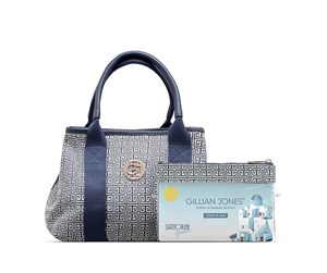 Annen personlig pleie - Gillian Jones Mary Bag - Santorini Print Mary - 10020-13