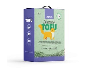 Katt - Dogman Catlitter Green Green tea s 10l - 718141