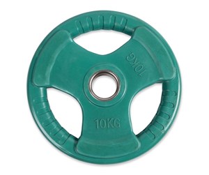 Sport & Fitness - ASG Weightplate Green w. Handle 10 KG Ø50 - ASG4049IONE SIZE