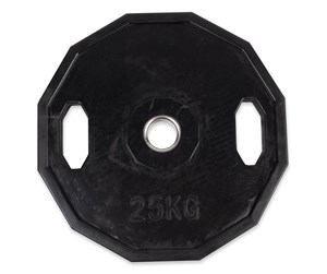 Sport & Fitness - ASG Weightplate Black w. Handle 25 KG Ø50 - ASG4046IONE SIZE