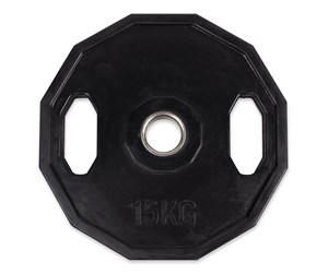 Sport & Fitness - ASG Weightplate Black w. Handle 15 KG Ø50 - ASG4044IONE SIZE