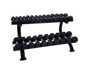 Sport & Fitness - Tunturi Dumbbell Storage Rack (2 shelves) - 14TUSCL299IONE SIZE