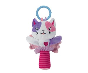 Babyleker - Clementoni Baby - Plush Rattle Cat - 17784