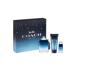 Gavesett - Coach Blue EDT 100 ml + EDT 15 ml + Shower Gel 100 ml - Giftset - 30102230023