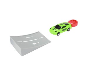 Leketøysbil - Toi-Toys Turbo Racers Shooting Rally Car with Ramp (Assorted) - 27092Z