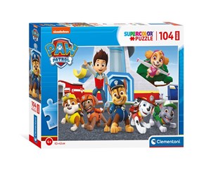 Puslespill - Clementoni Maxi Puzzle PAW Patrol 104st. Gulv - 23753