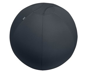 Gamingstol - Leitz Ergo Active Balanseball med stoppfunksjon 75cm Mørkegrå Ball chair - Stoffdeksel - Opptil 150 kg - 65430089