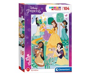 Puslespill - Clementoni Puzzle Disney Princess 104st. Gulv - 25736