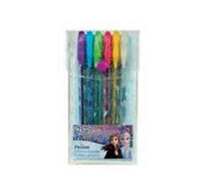 Kreative leker - Undercover Frozen Glitter Gel Pens 6 pcs. - FRFA0197