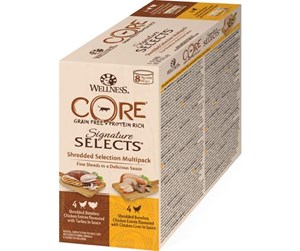 Katt - CORE Sig.Selects Shredded Selection Multipack 635g - WCK1700635