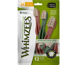 Hund - Whimzees Toothbrush Star M 12 stk 360 g MP - WH1300360