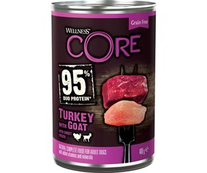 Hund - CORE 95 Turkey/Goat 400g - WCH350040