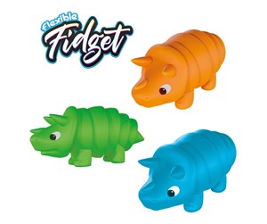 Små gaver til barn - Toi-Toys Flexible Fidget Dino (Assorted) - 35101Z