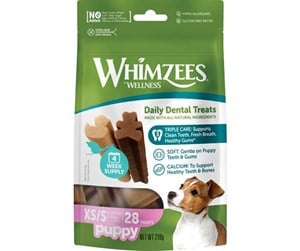 Hund - Whimzees Puppy XS/S 28 stk 210 g MP - WH0100210