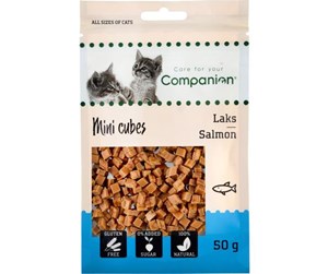 Katt - Companion Cat Mini Salmon Cubes 50g - CC106001