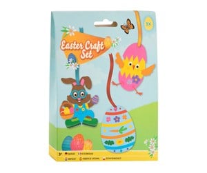 Kreative leker - Grafix Easter Hangers Craft Set - Rabbit Chick & Egg - 810041