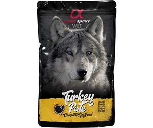 Hund - AlphaSpirit Alpha Spirit Pouch Turkey Pate 100 g - H5020005