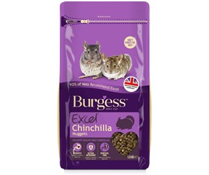 Smådyr - Burgess Excel Chinchilla 1.5kg - 22218