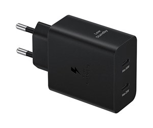 Mobil - Adaptere og ladere - Samsung 50W Power Adapter Duo - Black - EP-T5020XBEGEU