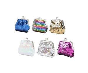 Små gaver til barn - Toi-Toys Retro Wallet with Sequins (Assorted) - 12874Z