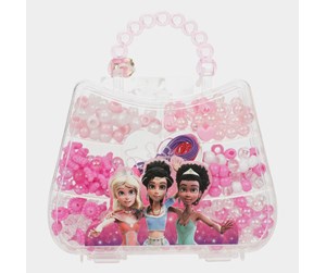 Kreative leker - Toi-Toys Princess Friends Make your own Beaded Jewelry in Handbag - 41988A