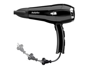 Hårføner - Babyliss Hårføner Cordkeeper 2000 - 2000 W - D374DE