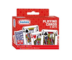 Leketøy - Grafix Classic Playing Cards 2 Sets - 300080