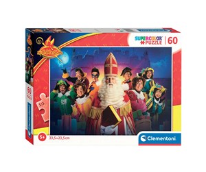 Puslespill - Clementoni Jigsaw Puzzle Super Color - Club of Sinterklaas 60 pcs. - 56151