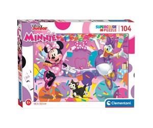 Puslespill - Clementoni Puzzle Minnie Mouse 104st. Gulv - 25735