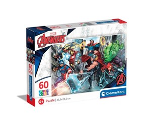 Puslespill - Clementoni Supercolor Marvel Avengers Gulv - 26112