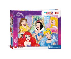 Puslespill - Clementoni Puzzle Disney Princess 180pc. Gulv - 29311