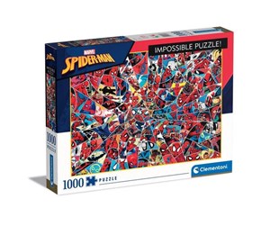 Puslespill - Clementoni Impossible Puzzle Spiderman 1000pcs. Gulv - 39657