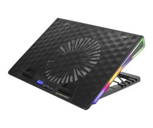 Kabinett tilbehør (kjølepasta mv.) - Esperanza GAMING NOTEBOOK COOLING PAD LED RGB ALIZE - EGC101