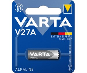 Batteri - VARTA V27A Alkaline Special Battery 12V 1 Pack - 4008496747009