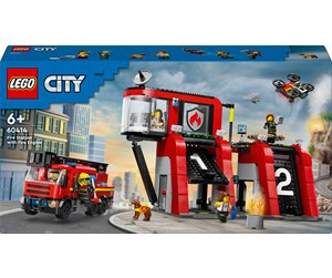 LEGO® - LEGO City 60414 Brannstasjon med brannbil - 60414