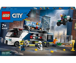 LEGO® - LEGO City 60418 Politiets mobile etterforskningslab - 60418