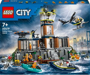 LEGO® - LEGO City 60419 Politiets fengselsøy - 60419