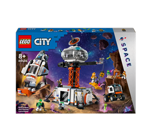 LEGO® - LEGO City 60434 Rombase og utskytningsrampe for rakett - 60434