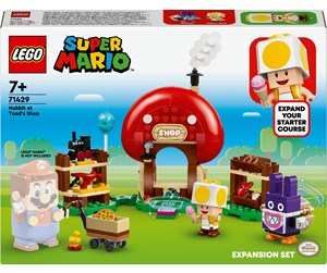 LEGO® - LEGO Super Mario 71429 Ekstrabanesettet Nabbit besøker Toads butikk - 71429